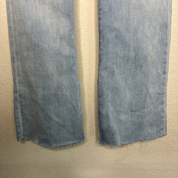 Hidden Ryan High-Rise Bootcut Slit Cuff Raw Hem Jeans 28 - Picture 6 of 12